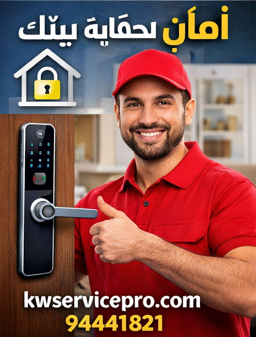 فني قفل باب ذكي الكويت