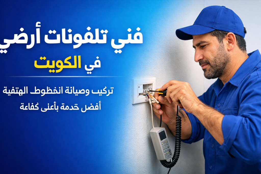 فني تلفونات ارضي في الكويت