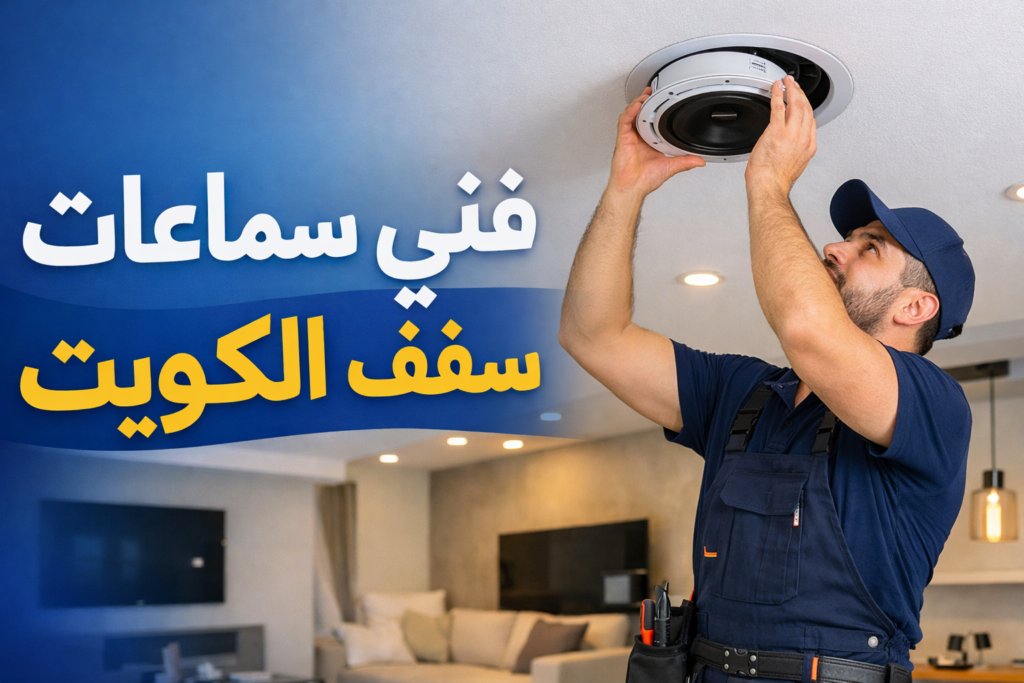 فني سماعات سقف الكويت