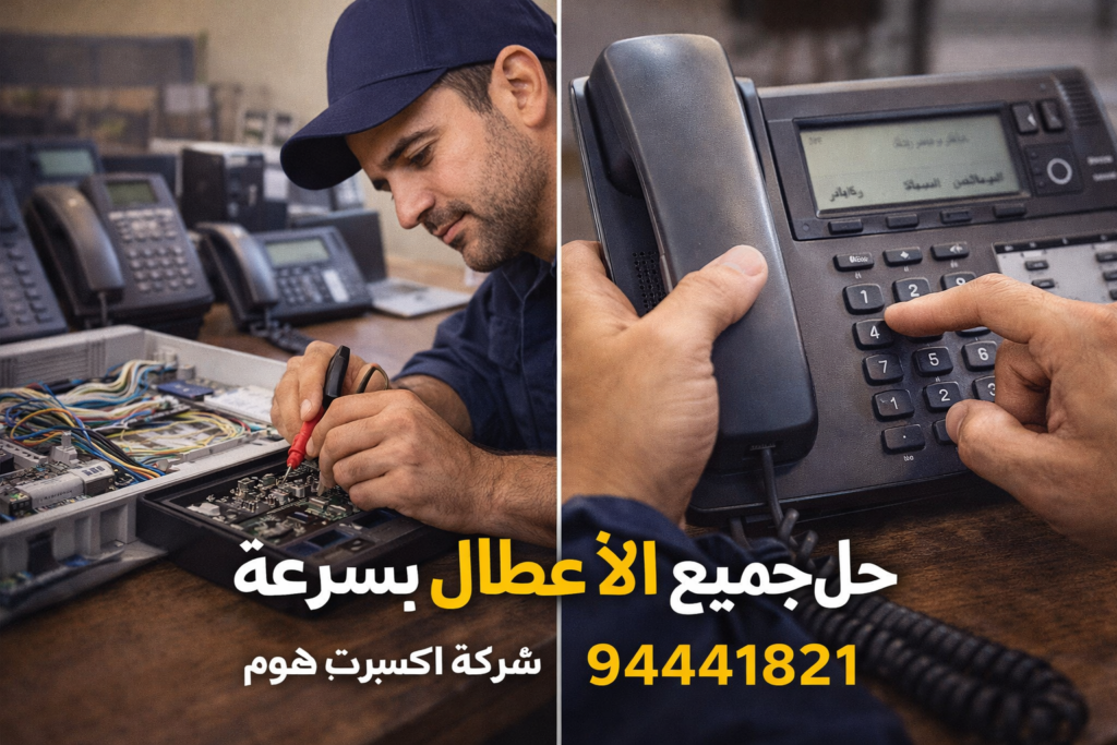 تصليح تليفون ارضي في الكويت