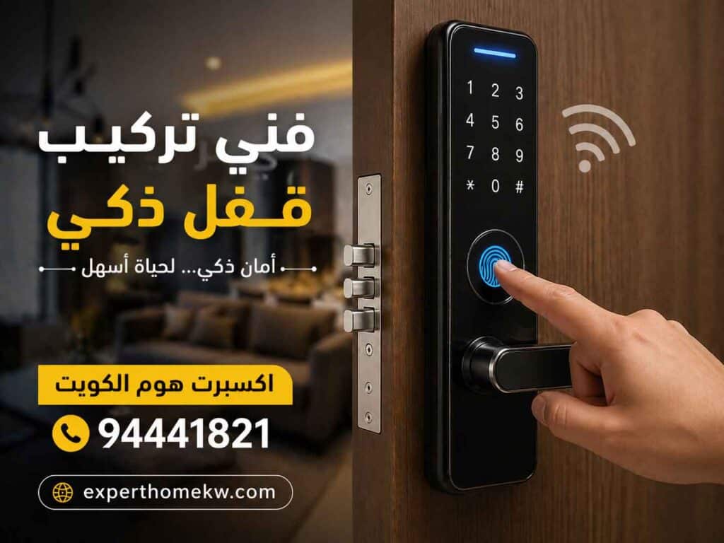 فني تركيب قفل ذكي في الكويت