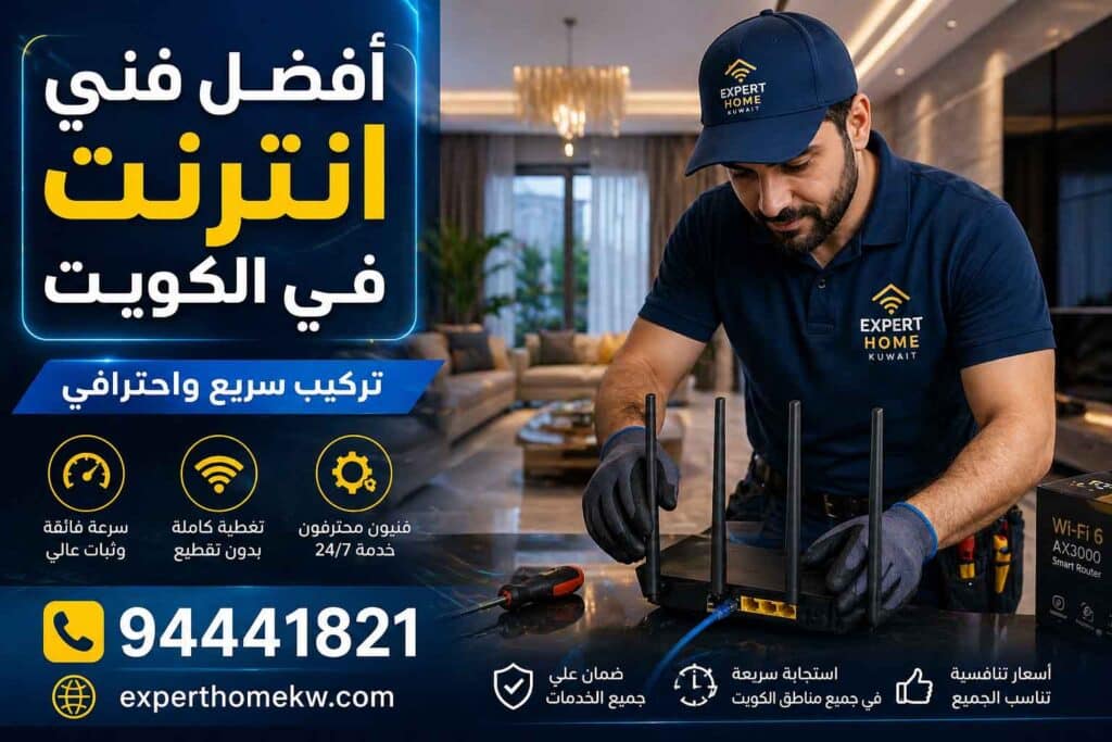 تركيب انترنت منزلي في الكويت