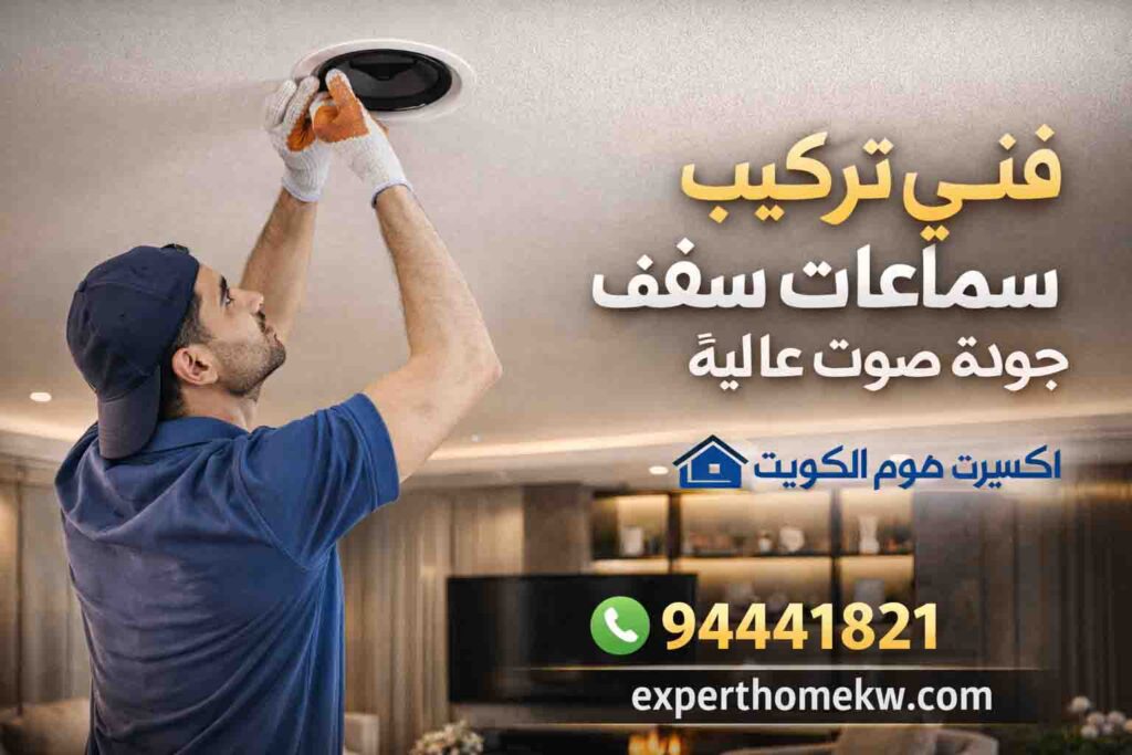 تركيب سماعات سقف في الكويت