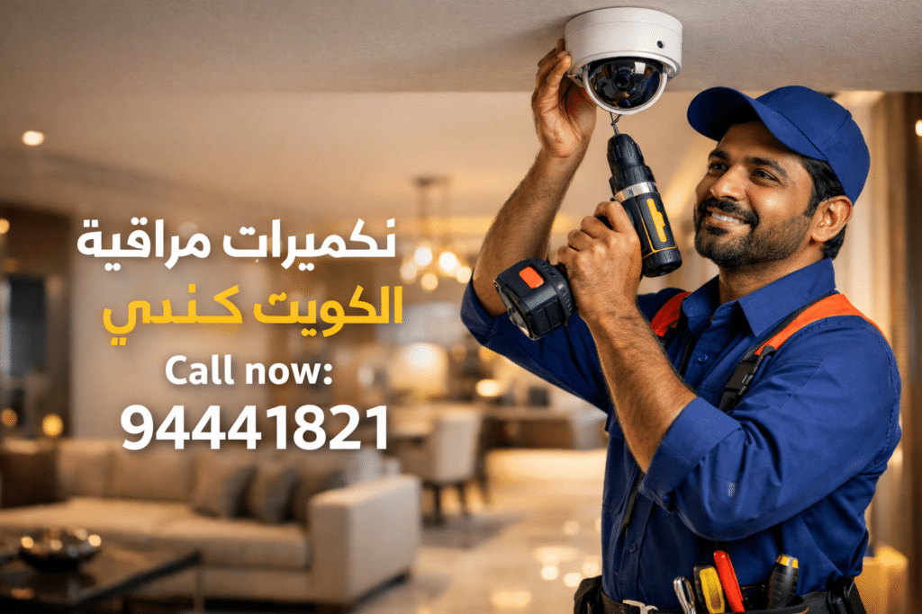 فني كاميرات مراقبة الكويت هندي