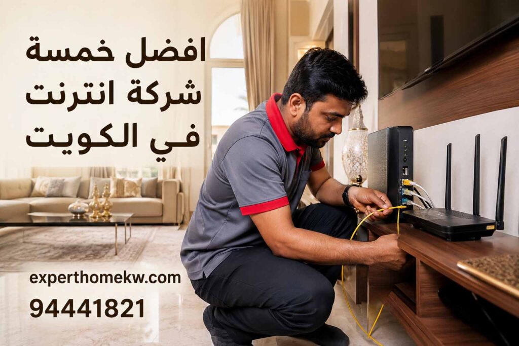 افضل خمسة شركة انترنت في الكويت