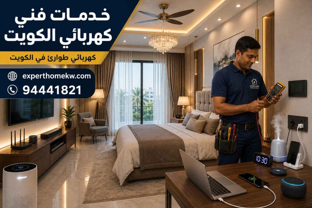 فني كهربائي الكويت